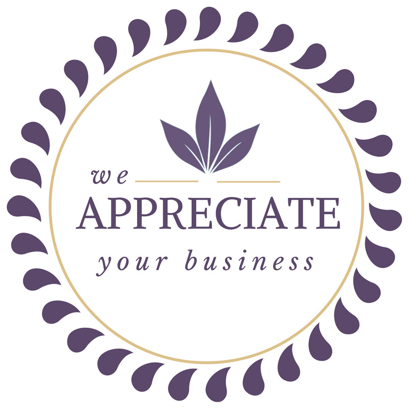 We Appreciate Your Business Graphic